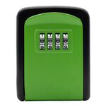 G9 Password a 4 cifre Scatola porta chiavi in lega di alluminio (verde)