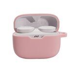 Per JBL T230NC TWS Cuffie Bluetooth senza fili Custodia in silicone (rosa)