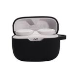Per JBL T230NC TWS Cuffie Bluetooth senza fili Custodia in silicone (nero)