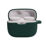 Per JBL T230NC TWS Cuffie Bluetooth senza fili Custodia in silicone (inchiostro verde)