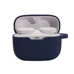 Per JBL T230NC TWS Cuffie Bluetooth senza fili Custodia in silicone (pomeriggio blu)