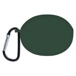 Custodia protettiva in silicone per auricolari per OPPO Enco Air 2 Pro (verde scuro)