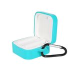 Custodia in silicone per auricolari Bluetooth per Xiaomi Air2 SE (verde menta)