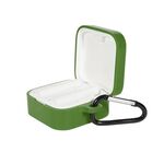 Custodia in silicone per auricolari Bluetooth per Xiaomi Air2 SE (verde erba)