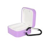 Custodia in silicone per auricolari Bluetooth per Xiaomi Air2 SE (viola chiaro)