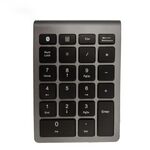 Mini tastiera wireless per laptop BT304 22 tasti, specifiche: Bluetooth (grigio)