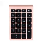 Mini tastiera wireless per laptop BT304 22 tasti, specifiche: Bluetooth (oro)