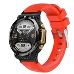 Per Amazfit T-Rex 2 cinturino in silicone twill (rosso)