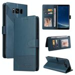 Per Samsung Galaxy S8 GQ UTROBE Custodia per telefono in pelle magnetica con sensazione di pelle (blu)