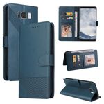 Per Samsung Galaxy S8 + GQ UTROBE Custodia per telefono in pelle magnetica con sensazione di pelle (blu)