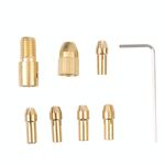 DIY-3.0 8 in 1 Clip per mandrino per trapano con morsetto per mini mandrino fai-da-te