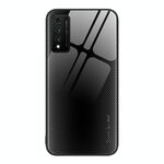 Per Huawei Nzone S7 Pro 5G Texture Gradient Glass TPU Phone Case (nero)