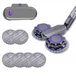 Per Dyson V6 X003 Testina di pulizia elettrica per mocio per aspirapolvere con serbatoio dell'acqua