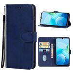 Per vivo Y55 Custodia in pelle per telefono (blu)
