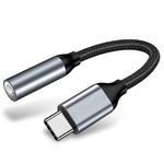 Convertitore adattatore da USB-C / tipo C maschio a femmina audio da 3,5 mm, tipo audio digitale