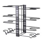 Supporto per coperchio staccabile pieghevole verticale da cucina, specifica: 8 strati che si immergono da 4,5 mm