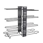 Supporto per coperchio staccabile pieghevole verticale da cucina, specifica: 8 strati 5,0 mm