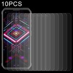 Per Doogee V11 10 PCS 0.26mm 9H 2.5D Pellicola di Vetro Temperato