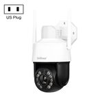 SriHome SH041 5.0MP Zoom ottico 20X 2.4G/5G WiFi IP66 Impermeabile AI Monitoraggio automatico H.265 Videosorveglianza, Tipo di spina: Spina americana (bianca)