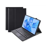 Per Huawei MatePad Pro 11 2022 AHW12-A Custodia in pelle per tablet con tastiera Bluetooth staccabile (nero)