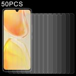 50 PZ 0.26mm 9H 2.5D Pellicola in vetro temperato per vivo V25 / V25e / X80 Lite / V21s