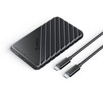ORICO 25PW1C-C3 Custodia per disco rigido esterno da tipo C a tipo C da 2,5 pollici (nero)