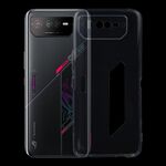 Per ASUS ROG Phone 6 Custodia per telefono in TPU trasparente ultrasottile da 0,75 mm