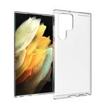 Per Samsung Galaxy S22 Ultra 5G Custodia per telefono in TPU impermeabile (trasparente)