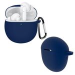 Custodia protettiva in silicone per auricolari Realme Buds Air Pro Pure Color Bluetooth (blu scuro)