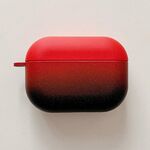 Custodia protettiva per auricolari con smerigliatura sfumata per PC For Honor Earbuds 3 pro (rosso sfumato)