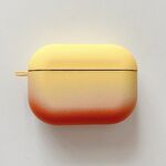 Custodia protettiva per auricolari con smerigliatura sfumata per PC For Honor Earbuds 3 pro (giallo sfumato)
