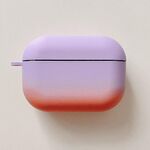 Custodia protettiva per auricolare smerigliato sfumato per PC For Honor Earbuds 3 pro (viola sfumato)