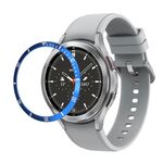 Per Samsung Galaxy Watch 46mm Anello con castone in acciaio inossidabile Water Ghost (blu)