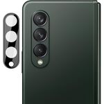 Per Samsung Galaxy Z Fold4 5G imak Lente per fotocamera posteriore integrata Pellicola in vetro temperato con copriobiettivo Versione nera