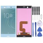 Schermo LCD OEM per Sony Xperia XZ1 Compact con digitalizzatore assemblaggio completo (blu)