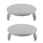 2PCS RY3-1 Copertura della linea di falciatura Testa della valvola dell'erba Nucleo della valvola per Ryobi One + AC14RL3A (grigio)