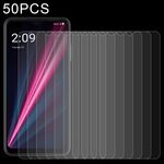 Per T-Mobile REVVL 6 Pro 5G 50 PCS 0.26mm 9H 2.5D Pellicola in vetro temperato