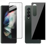 imak Pellicola protettiva in vetro temperato anteriore + posteriore per Samsung Galaxy Z Fold4 5G