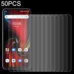 Pellicola in vetro temperato 50 pezzi 0,26 mm 9H 2.5D per UMIDIGI A13 Pro 5G