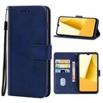 Custodia per telefono in pelle per vivo Y16 (blu)