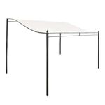 Tenda da sole impermeabile per tenda da sole da giardino, dimensioni: 2,5 x 2,6 m (beige)