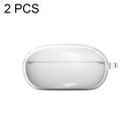 Custodia protettiva antigraffio in silicone per auricolari Bluetooth da 2 pezzi per Anker Soundcore Life P3