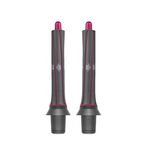 Una coppia di barili lunghi + 2 adattatori per accessori per ferro arricciacapelli Dyson asciugacapelli