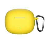 Per Honor WINGcloud Earbuds X3i Custodia protettiva in silicone con gancio (giallo)