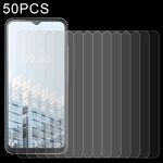Per Tecno Pop 6 Pro 50 PCS 0.26mm 9H 2.5D Pellicola in vetro temperato