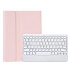 Custodia in pelle per tastiera Bluetooth AM18-B per Lenovo XiaoXin Pad Pro 2022 11,2 pollici (rosa)