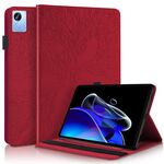 Per OPPO Realme Pad X Life Tree Series Custodia per tablet in pelle con vibrazione orizzontale (rossa)