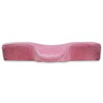 Cuscino per ciglia Cuscino in memory foam a rimbalzo lento, dimensioni: 60x34x12 cm (rosa)