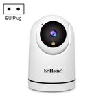 SriHome SH042 2.0MP 1080P HD AI WiFi Pan-tilt Telecamera di sorveglianza (spina UE)
