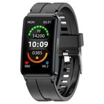 EP01 Smart Watch con schermo a colori da 1,47 pollici, supporto per il monitoraggio della frequenza cardiaca/monitoraggio della pressione sanguigna (nero)